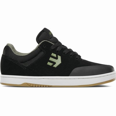 Tenis Etnies MARANA Negros/Verde Oliva Para Mujer MX639-DTL